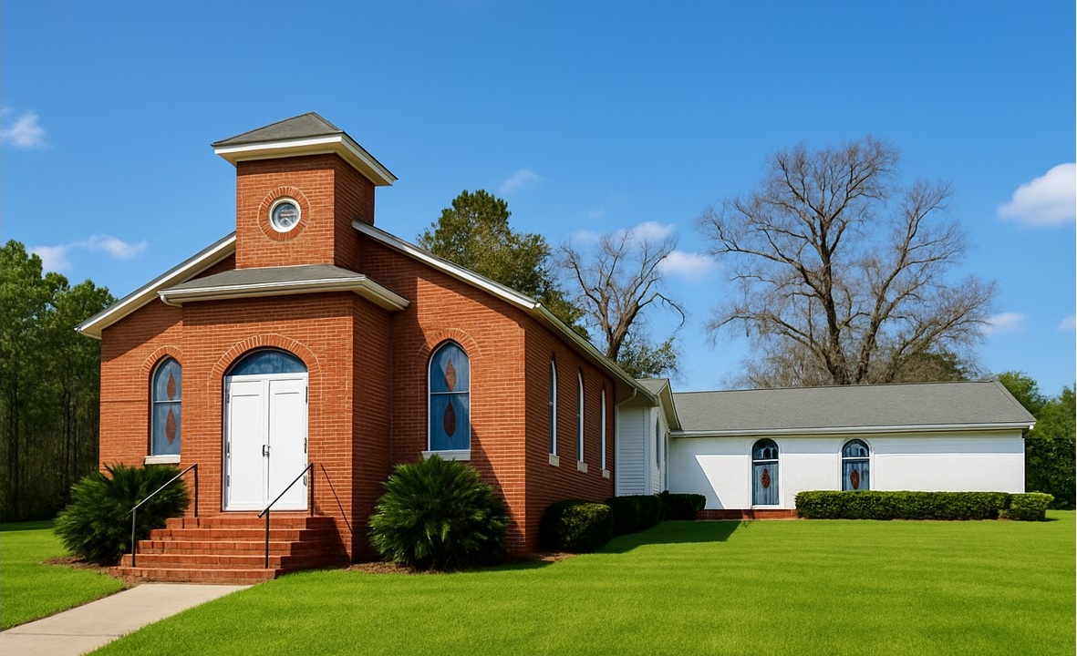 Testerina Primitive Baptist Church sanctuary